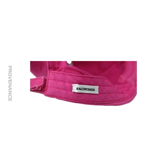 🔴 Balenciaga Embroidered Logo Cap - Washed Pink - Picture 12 of 12